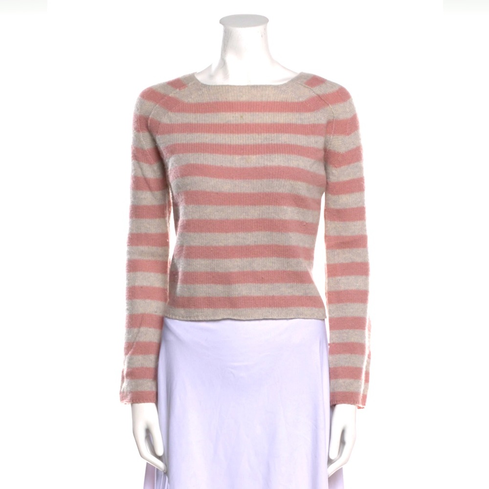 360 Cashmere - 100% Cashmere stripped sweater - xs
